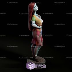 Sally Skellington Digital 3D Sculpture