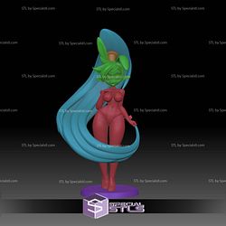 Shantae Reverse Bunny Girl Digital Sculpture