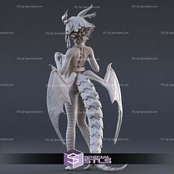 Skadi Dragenfelt Monster Girl Doctor Digital Sculpture