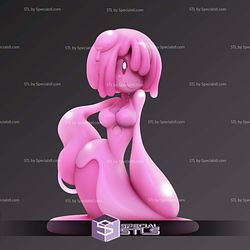 SlimeGal Shantae Digital Sculpture