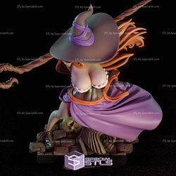 Sorceress Dragons Crown Digital 3D Sculpture