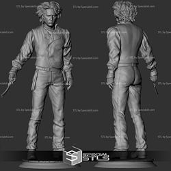 Sweeney Todd Johnny Depp Standing Digital Sculpture