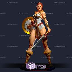 Teela Masters of the Universe with NSFW Digital Sculpture