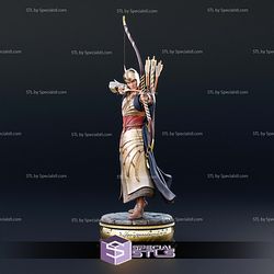 The Galadhrim Warrior Lord of the Rings Digital Sculpture