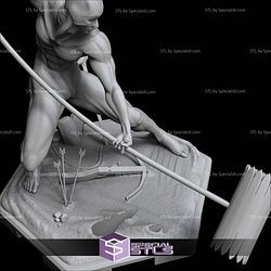 War Hammer Titan Battle Digital Sculpture