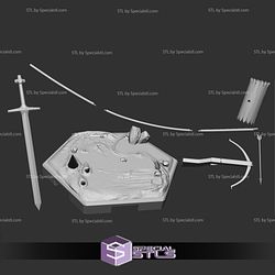 War Hammer Titan Battle Digital Sculpture