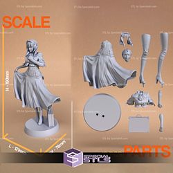 Violet Evergarden and Dress Digital Sculpture