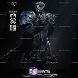 Zod Battle Bust Digital Sculpture