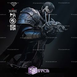 Zod Battle Bust Digital Sculpture