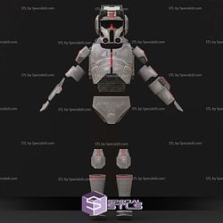 Cosplay STL Files Bad Batch Tech Armor