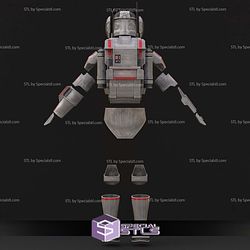 Cosplay STL Files Bad Batch Tech Armor