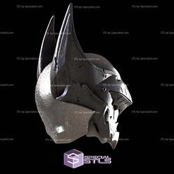 Cosplay STL Files Batman Dark Steel Helmet