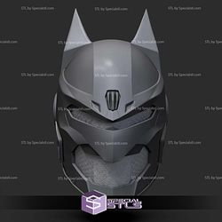 Cosplay STL Files Batman Helmet Concept V2