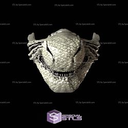 Cosplay STL Files Godzilla Mempo Mask