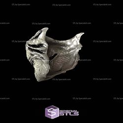 Cosplay STL Files Godzilla Mempo Mask