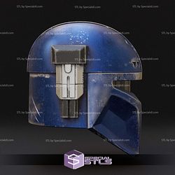 Cosplay STL Files Heavy Mandalorian Helmet