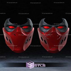 Cosplay STL Files Red Hood Outlaw Mask