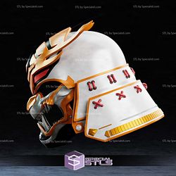 Cosplay STL Files Sengoku Lord Draken Helmet