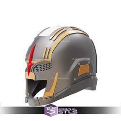 Cosplay STL Files What If Nova Corp Helmet
