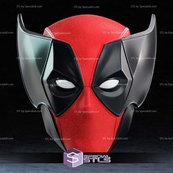 Cosplay STL Files Wolverine-Pool Mask