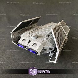 Echelon Assault Shuttle Concept Starwars 3D Model
