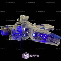 Pelta Class Frigate Starwars 3D Printing Figurine