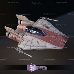 Tea Light A-Wing Starwars Printable Models