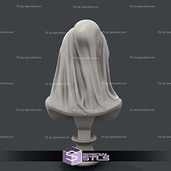 Veiled Virgin Bust STL Files
