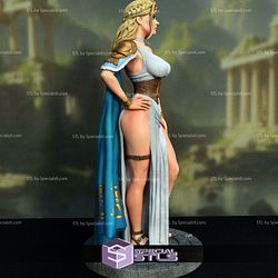 Athena Geek Woman Digital Sculpture