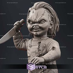Chucky the Horror Movie Digital Sculpture