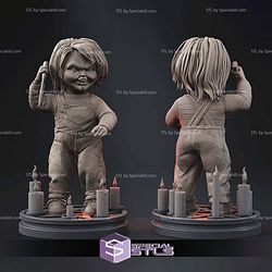 Chucky the Horror Movie Digital Sculpture