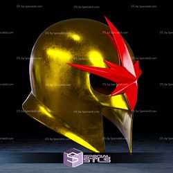 Cosplay STL Files The Human Rocket Nova Classic Helmet