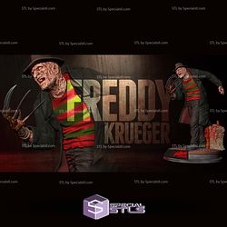 Freddy Krueger 2024 Digital Sculpture