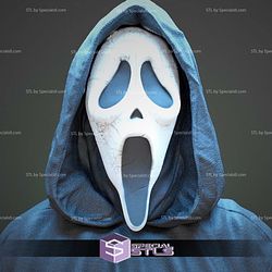Ghostface Standing Digital Sculpture