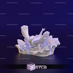Lugia Pokemon Diorama Digital Sculpture