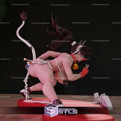 Mai Shiranui Cow Girl Digital Sculpture