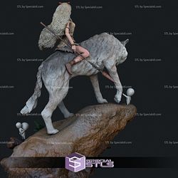 Princess Mononoke 2024 Digital Sculpture