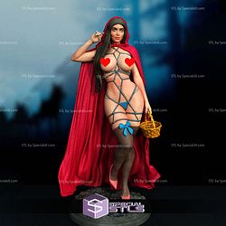 Red Riding Hood BDSM Digital Sculpture
