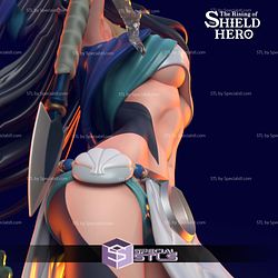 Sadeena The Rising of the Shield Hero Digital Sculpture