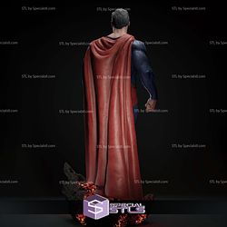 Superman Magma Digital Sculpture