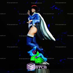 Zatanna X-Men 80s Digital Sculpture