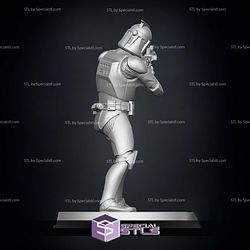Clone Trooper Defenders Digital Sculpture