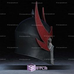 Cosplay STL Files Fire Nation Soldier Avatar Helmet