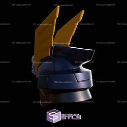 Cosplay STL Files Gundam Crossbone Helmet