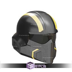 Cosplay STL Files Helldivers 2 Helmet V2