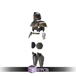 Cosplay STL Files Helldivers Hero of the Federation Armor Set