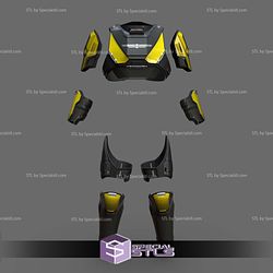 Cosplay STL Files Helldivers Starter Armor