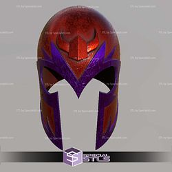 Cosplay STL Files Magneto Remake Helmet