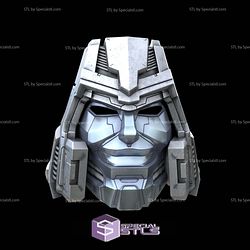 Cosplay STL Files Megatron G1 Helmet V2