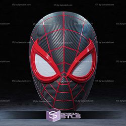 Cosplay STL Files Miles Morales Spiderman 2 Mask